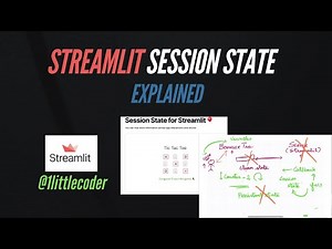 Streamlit Session State & Callbacks - New Feature Explained - Share Variables across ReRuns
