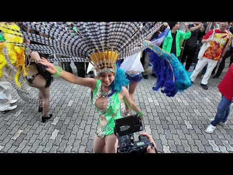 ウニアン・ドス・アマドーリス｜学生サンバチーム｜くにたち富士見台FESTIVAL2025｜2025.10.18(土)｜サンバパレード in 谷保｜G.R.E.S. Uniao dos Amadores