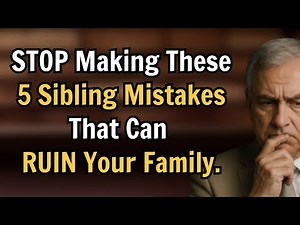 The Psychology of Sibling Drift: Why Blood Isn't Enough to Keep Us Close