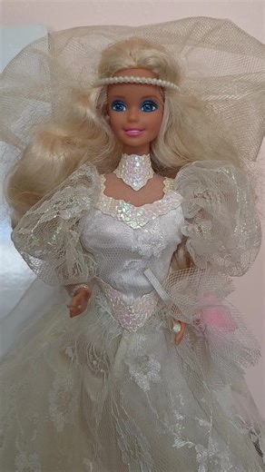 wedding fantasy barbie 1989 #barbie #90s #barbiecollector #barbiegirl #nostalgia