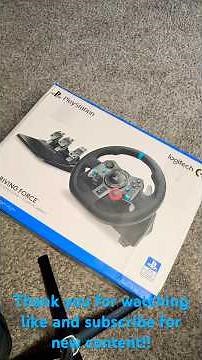 Unboxing the Logitech G29!