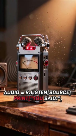 Advanced Day 46: Voice-Controlled Python Automation|Day 46|Advanced Python Automation Series🔥