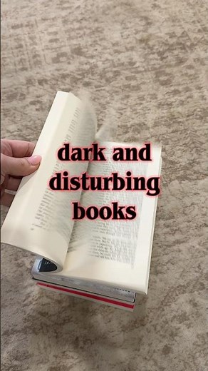 Dark & disturbing books 📚👀 # #bookish #bookrecommendations #books #horrorbooks