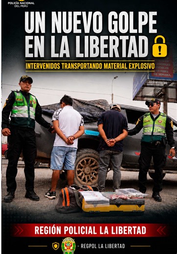 Así fortalecemos la prevención en La Libertad💪🚨. #noticiasperu #pnp #lalibertad