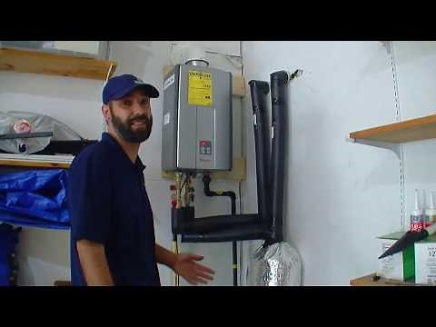 New Rinnai Tankless Water Heater Installation Mooresville, NC