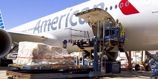 How American Airlines flies 715,000 pounds of cargo every day