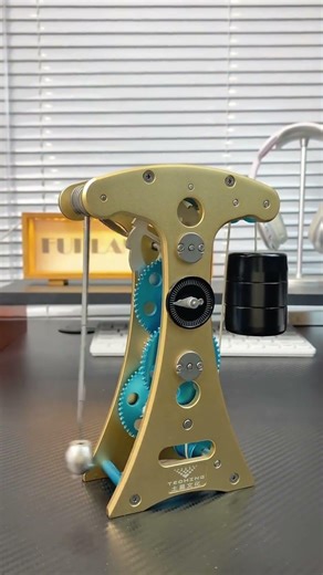 Real Working Stirling Engine Model with Galileo Pendulum Clock | Full Metal TECHING Assembly Kit