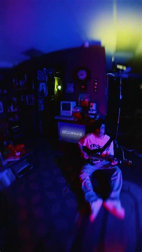 Fuzz pedals and smoke. “Cellophane” out now everywhere.