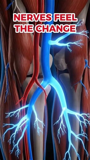 How the Lower Leg Loses Circulation Before Symptoms Appear #anatomy #science #afterage60 #facts