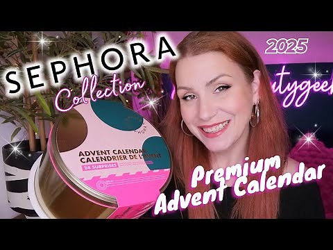 Sephora Collection Premium Advent Calendar 2025 | 24 Days of Beauty Unboxing