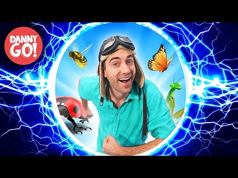 "The Millipede March!" Bug Dance ⚡️HYPERSPEED REMIX⚡️/// Danny Go! Songs for Kids