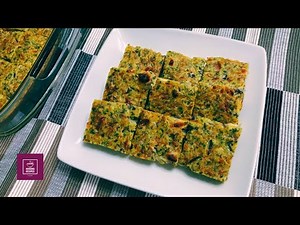 Spinach Squares | Cheesy Spinach Bars