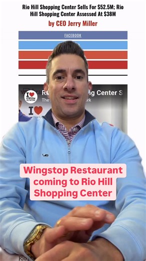 Wingstop Restaurant is coming to Rio Hill Shopping Center. 📺 🎙️ A global conglomerate purchased Rio Hill Shopping Center for $52,500,000 in November, 2025. Since closing this deal, the new owners (Cohen & Steers and Philip Edison & Company) have revamped the shopping center and have attracted two great new tenants: Wingstop Restaurant and Planet Fitness. 💰 @jerrymillernow will analyze the breaking news on The #iLoveCVille Show. #cville #uva #CharlottesvilleVA | I Love CVille