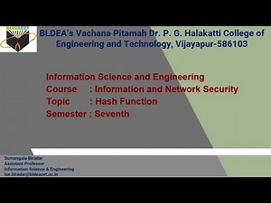 INS MOdule2 Hash function