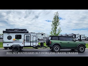 New NOBO Floorplan 2023 No Boundaries 10.7 Overland Trailer By Forestriver at Couchs RV Nation