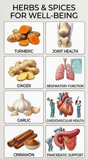 Natural Wellness: 4 Essential Herbs and Spices for Your Body