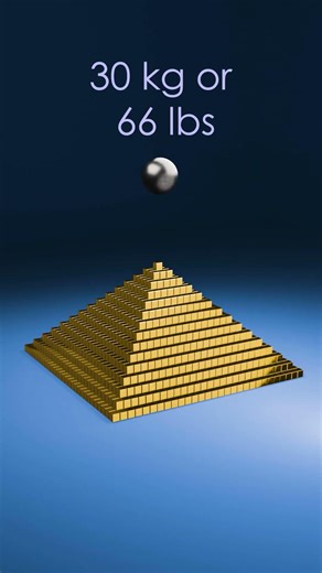 How Many Balls Until This Pyramid Breaks? #animation #animation #asmr #minecraft #gaming #blender3d