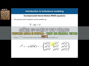 🍪 CFD cookie 2 - Visiting all RANS models in OpenFOAM - Building blocks - Part 2