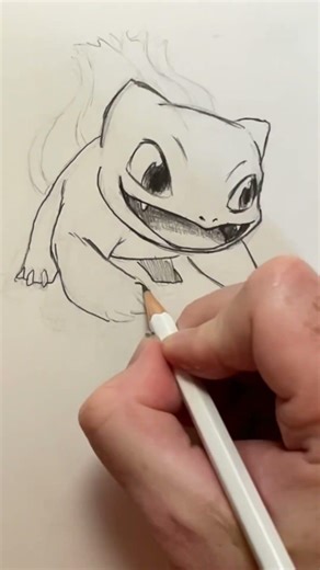 Pokémon Sketches | Bulbasaur | #nintendo #Pokémon #bulbasaur