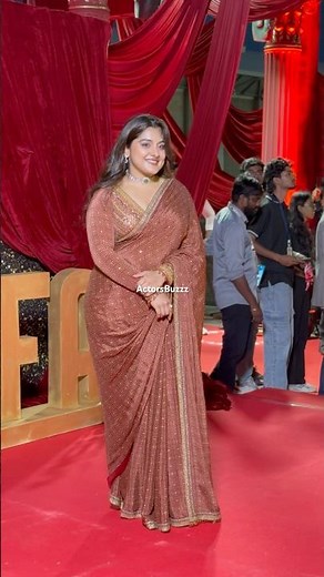 Actress Nivetha Thomas 🤎✨ Latest Visuals at Telangana Gaddar Film Awards 2024 Best Leading Actress