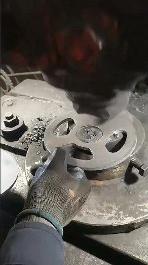 Flange manual punching process- Good tools andmachinery make work easy