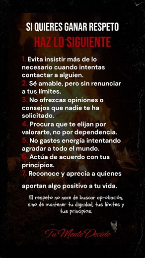 SI QUIERES GANAR RESPETO HAZ LO SIGUIENTE 🚨 #mentalidad #reflexion #mindsetdeoro #psicologia