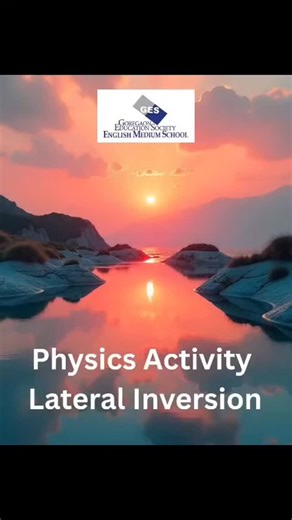 Ges Icse on Instagram: "🔬✨ Learning Physics the fun way! ✨🔬 Our Class 7 students conducted an engaging activity to explore the concept of lateral inversion using a plane mirror 🪞. They observed how images appear reversed sideways and gained a clear understanding of this unique property of mirrors. 💡📚 #GESEMS #Topschools #Futurebeginshere #Admissionsopen#ScienceInAction #PhysicsActivity #HandsOnLearning #LateralInversion"