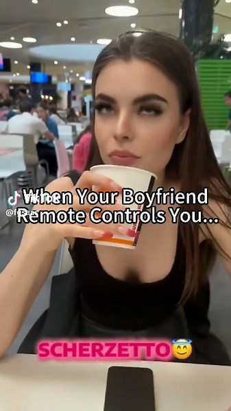 When Your Boyfriend Remote Controls You... #remotecontrol #dateidea #picnicdate #girlfriendprank #christmasgift