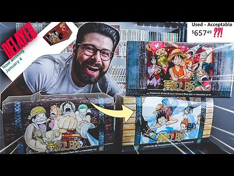 THE ONE PIECE BOX SETS ARE WORTH IT⎮ review + outrageous prices