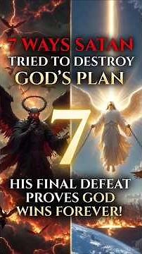 7 Times Satan Tried to Destroy God's Plan – #7 Seals His Eternal Defeat Forever! #therevelation