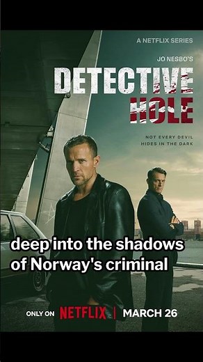 Netflix’s New Nordic Noir Sensation – Detective Hole! 🕵️‍♂️🔥 #Netflix #DetectiveHole