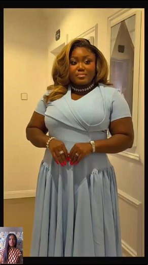 Actor, Stan Nze's wife Blessing Obasi impressed fans with her new look, she looks magnificent.
