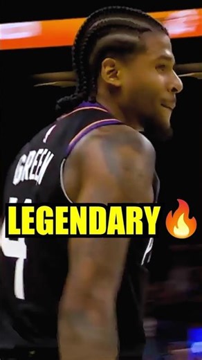 JALEN GREEN'S LEGENDARY PERFORMANCE🏅 Wasted🚮 #JalenGreen #PhoenixSuns #NBA #DevinBooker