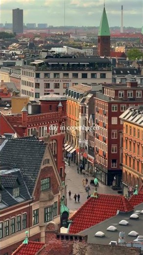 Copenhagen 🇩🇰🚲 | Denmark’s Charming Capital ✨ #travelgoals #wanderlust #europetravel
