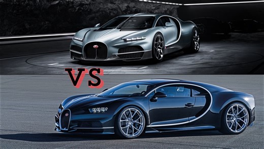 New Bugatti Tourbillon vs Chiron and Derivatives Comparison: Passing the Torch
