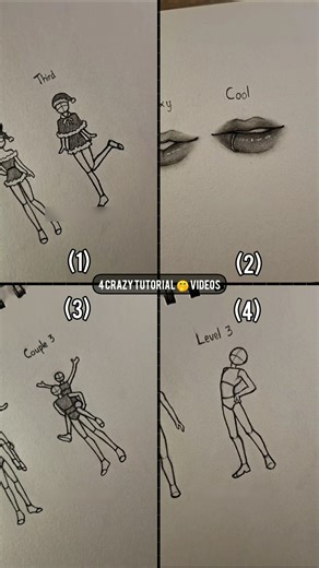 how to draw 4 drawing tutorial #tutorial #drawing #howtodraw #shorts