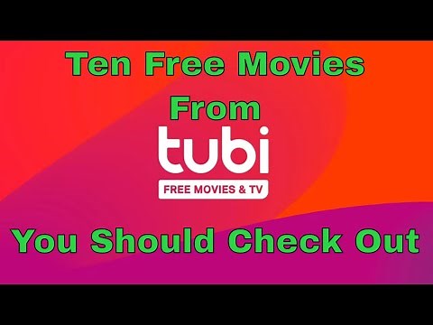 Ten FREE Movies On Tubi You Should Check Out.