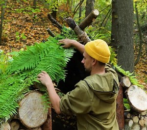16K views · 40 reactions | Survival Skills: Building Shelters with Natural Resources! | 5-Minute Workouts | Facebook