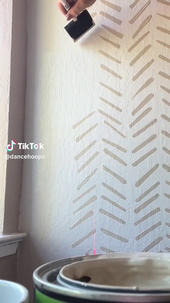 Transform Your Space with Herringbone Painting Technique