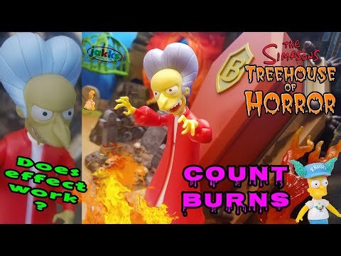 The Simpsons Dracula Mr. Burns 5" Premium Figure | Jakks Pacific Review