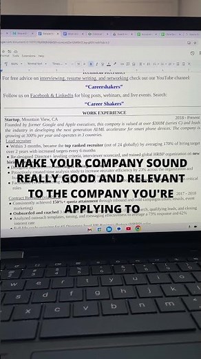 BEST #Resume Examples