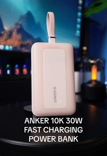Anker Zolo Power Bank A1688/ A1689, 10,000mAh or 20,000mAh 30W Portable Charger with Built-in USB-C Cable for Travel for iPhone 16/15 Series, MacBook, Galaxy, iPad Powerbank #anker #ankermalaysia #ankerpowerbank #powerbank #powerbankbuiltincable #powerbankfastcharging #powerbankiphone #powerbank10000mah #powerbankanker
