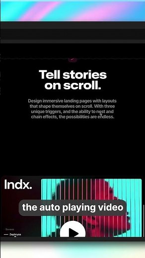 Create engaging interactive scroll effects in less than a minute #Framer #tutorial