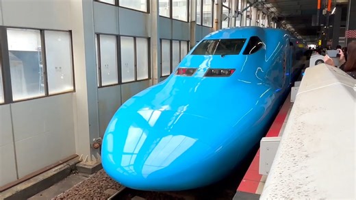 日本最新海贼王主题列车新干线 乘坐ONE PIECE 新干线，每天仅限往返一次