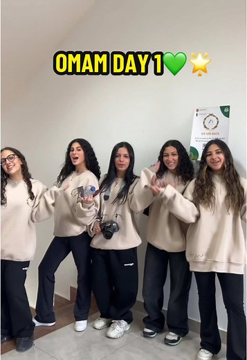 ‏FIRST DAY OF OMAM🥳🥳 #OMAM #omam2025 #MUN #vibes