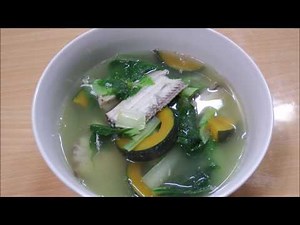갈치국 끓이기 - 청양고추와 얼갈이 배추, 호박을 넣어 얼큰하고 시원한 맛 - 갈치국 끓이는 법, 갈치호박국/Cutlassfish Pumpkin Soup/갈치국 끓이는 법