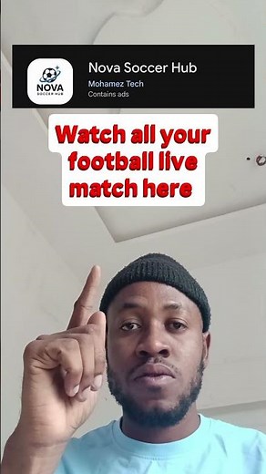 Best app to watch football live match in 2026#nova#contentcreation #viralvideo