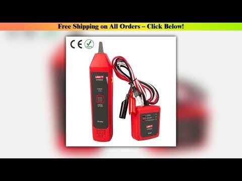 UNIT UT682 Series Wire Tracker Toner Probe Telephone Line Network Cable Ethernet LAN Tester Calibra
