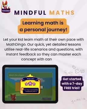 🌱✨ MathDingo: Personalised Maths Learning That Grows With Your Child – Start Free Trial!
