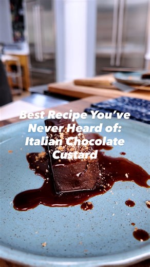 Christopher Kimball’s Milk Street on Instagram: "The Best Recipe You've Never Heard of Is....Italian Chocolate Custard! Intense, silky, and deeply chocolatey—bonet alla piemontese is essentially a light custard containing mega-powerful chocolate flavor. This traditional dessert from Turin was once reserved for the city's wealthy due to the high price of cocoa, but today it's a near-universal menu item throughout Piedmont.⁠ ⁠ Chris Kimball (@cpkimball) creates a creamy, comforting balance of bitt